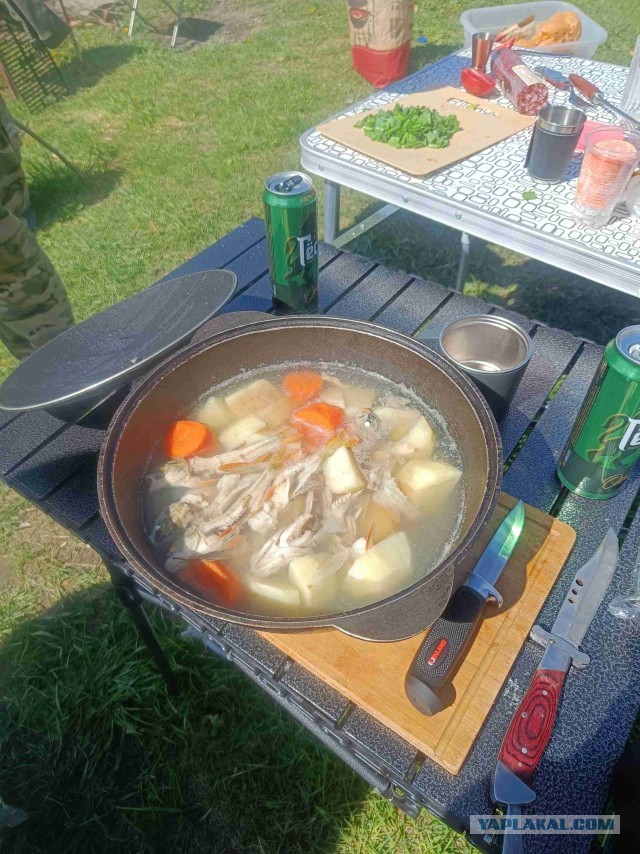 Ух, удалась сегодня рыбалка!