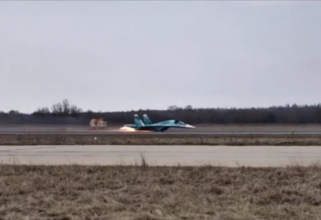 Су-34 разбился в Нижегородской области