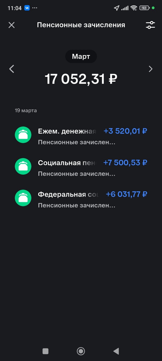 Про повышение пенсий в апреле