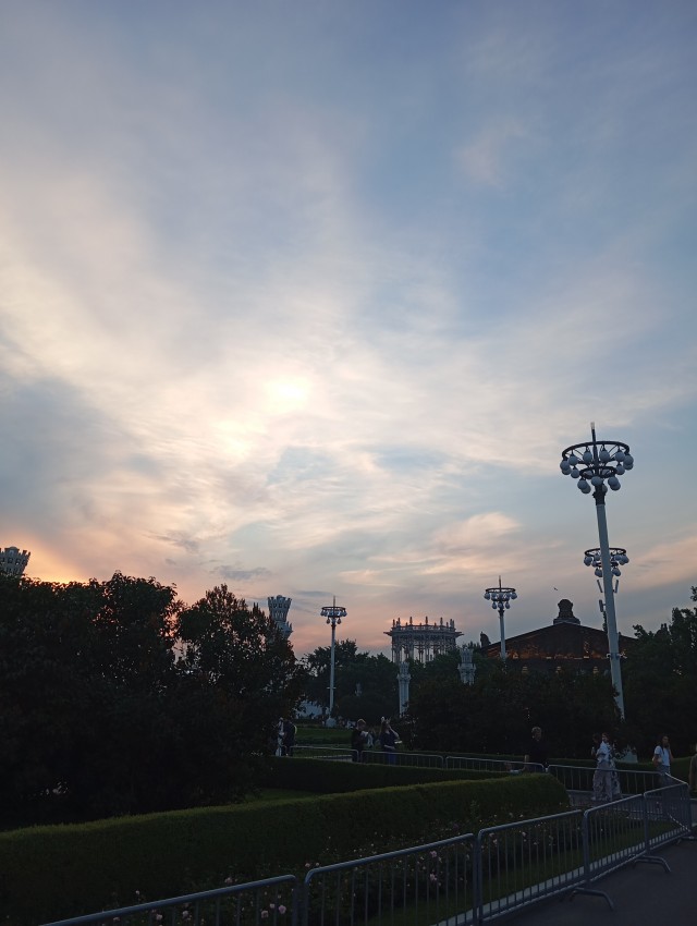 Прогулка.