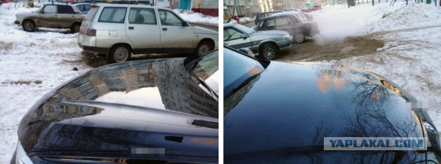 Война за парковочное место