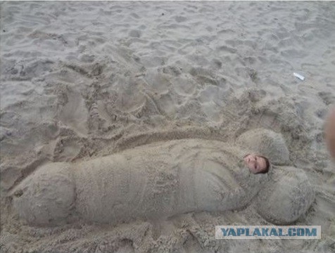 Когда нечем заняться на пляже