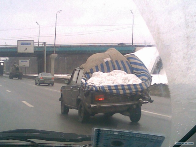 Утром на МКАД