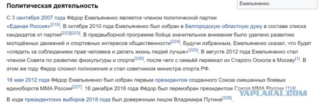 «Мы живем в лучшее время. Спасибо Путину». А. Емельяненко заступился за президента России