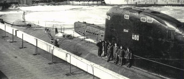 Авария на атомной подлодке К-27 проекта 645 в Баренцевом море 24 мая 1968 года