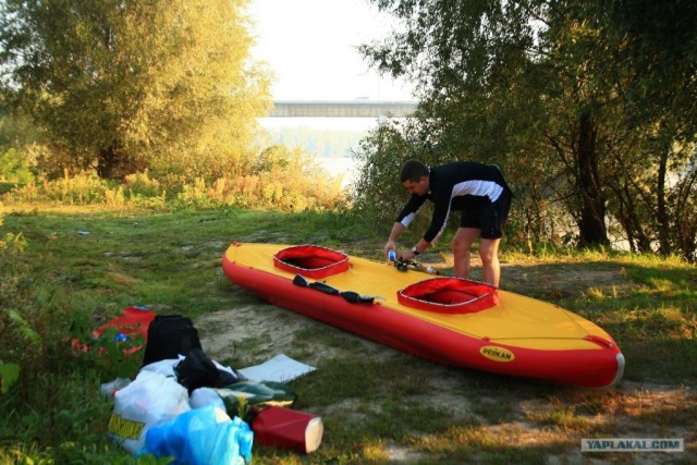 Сплав по Десне, сентябрь 2011