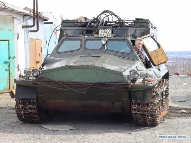 За Полярным кругом. Норильск. Тундра.