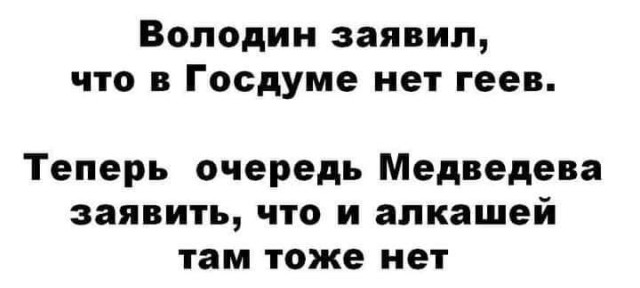 Геев во власти нет. Заверили власти...