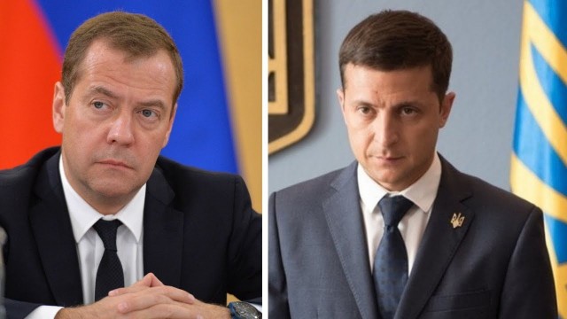 Зеленский ответил на угрозы Медведева в его адрес