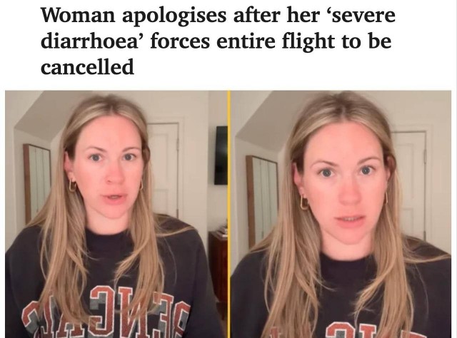 Авиакомпания отменила рейс из-за фекальной диареи пассажирки