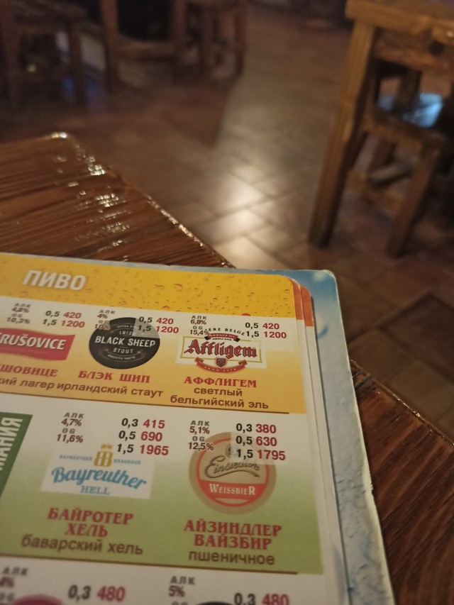 Посоветуйте пиво.