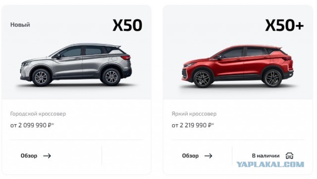 Белорусский кроссовер Belgee X50 возвращается в Россию по цене 2 199 990 рублей