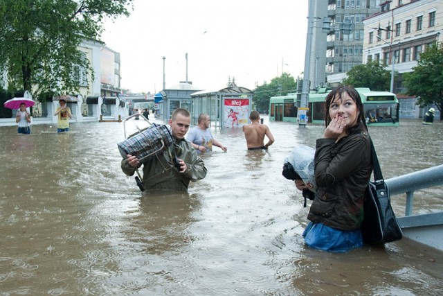 Дождик в Минске