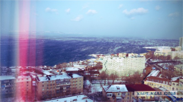 Владивосток и Русский остров с высоты...