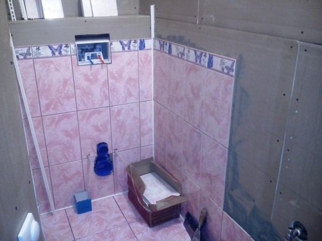Ремонт второго этажа (Туалет)