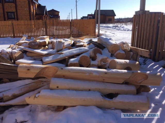 Строительство дома на даче