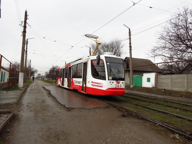 Электротранспорт в городах Донбасса