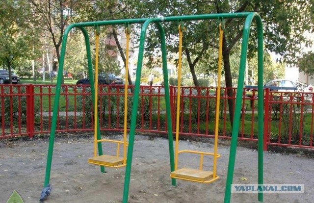 Суровый фитнес. Тренировка с качелями
