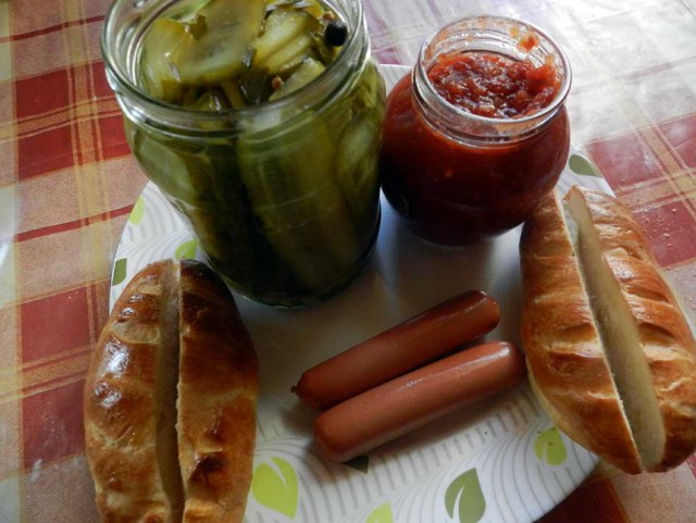 Пирожки для сына.