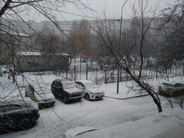 Опять зима в Москве