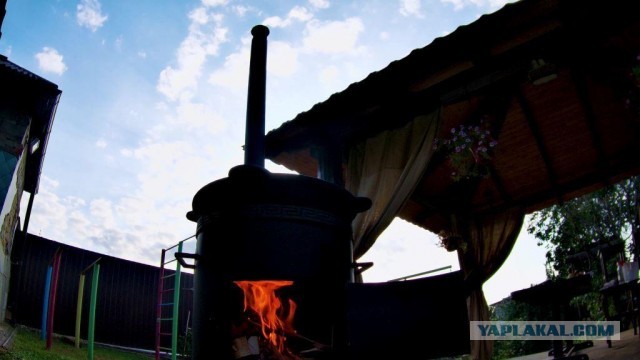Печь для казана