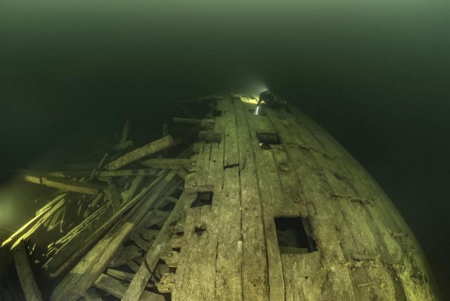 Впечатляющие фотографии кораблей на дне Балтийского моря