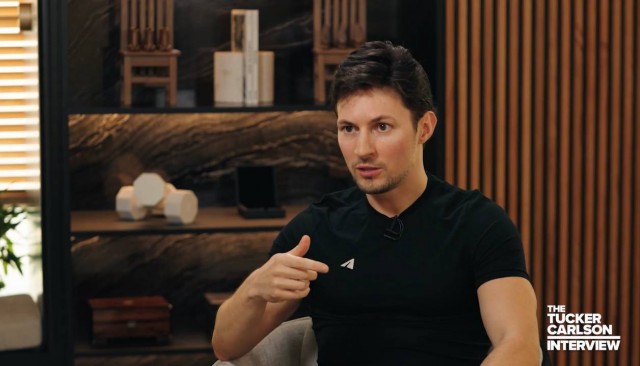 Такер Карлсон опубликовал часовое интервью с Павлом Дуровым