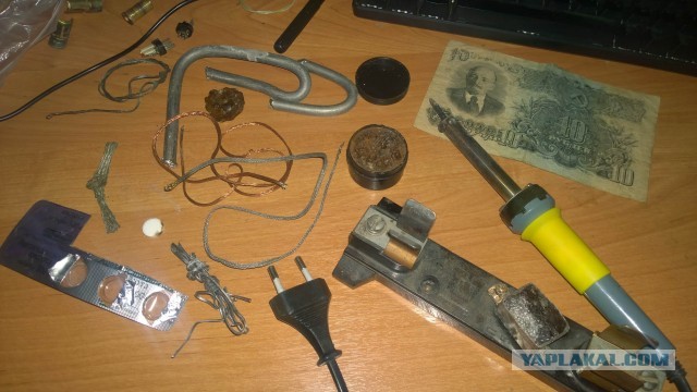 А какая у вас банка с припоем?