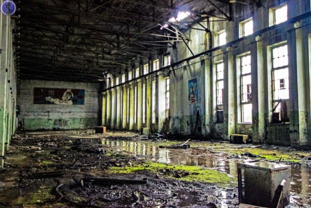 Заброшенный Северный Судоремонтный Завод в Советской Гавани