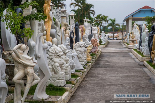 Как делают каменные скульптуры во Вьетнаме