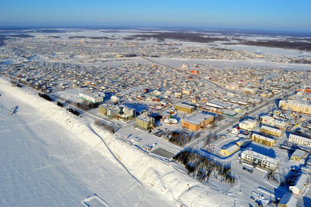 Здесь  добывают алмазы