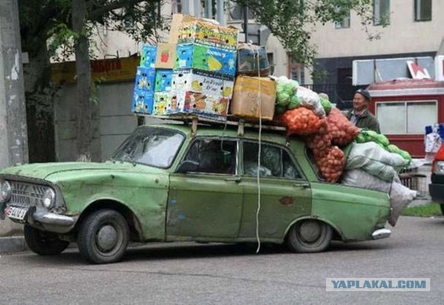 Дачники на дорогах. Началось