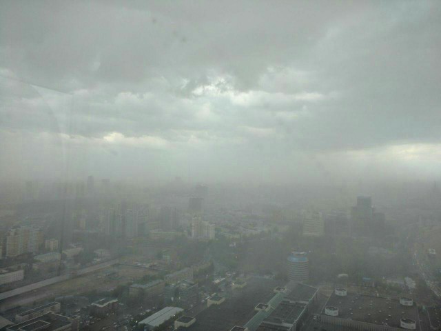 В Москве ураган!