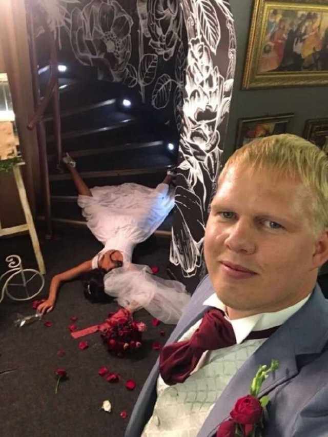 Буйство творческой мысли свадебного фотографа