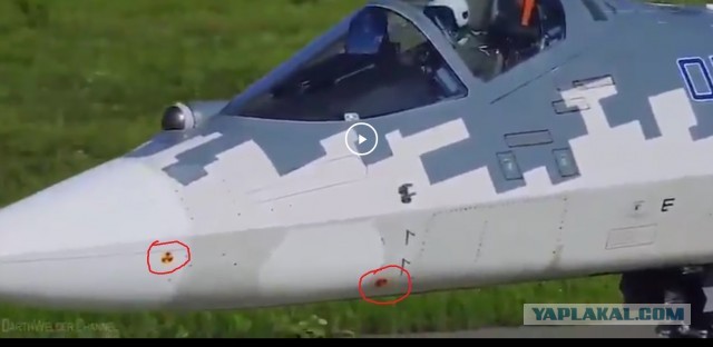 Необычная посадка Су-57 на аэродроме в Жуковском