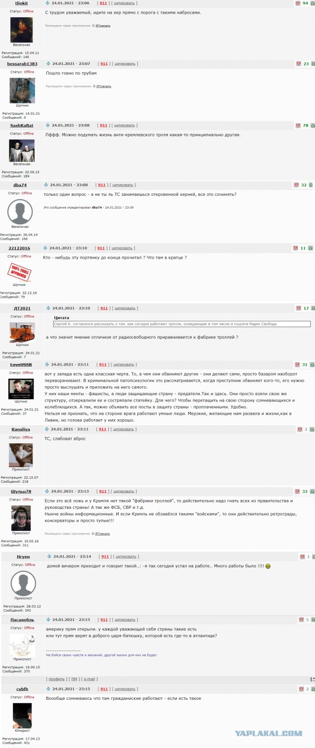 "Наша норма – 120 комментов в день". Жизнь кремлевского тролля