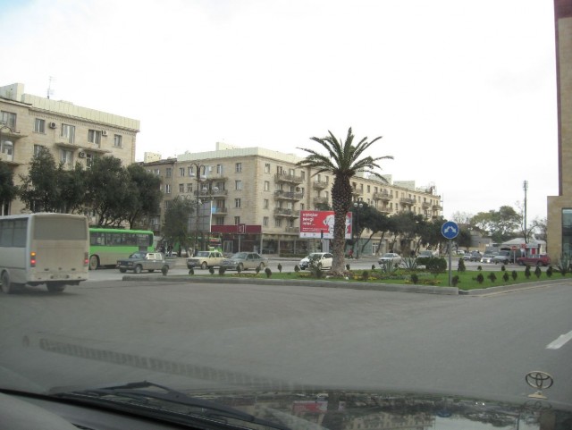 Москва - Баку - Тбилиси - Баку - Москва.