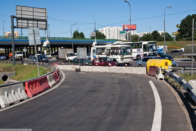 Город в осаде - ремонт на Ленинградском шоссе