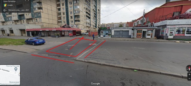 Где знак, что сюда нельзя заезжать?!