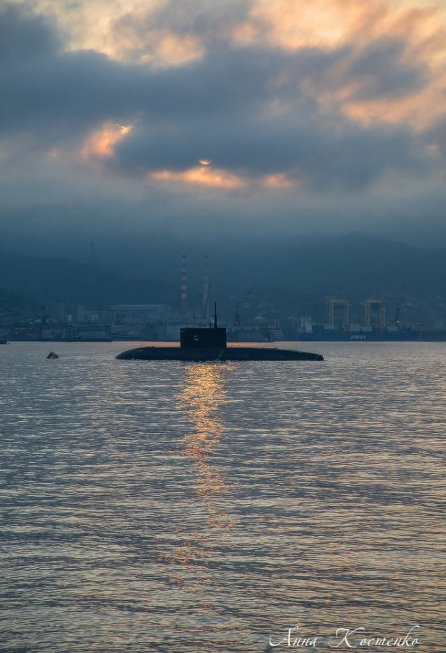 Подборка свежих фото российских подводных лодок в базах