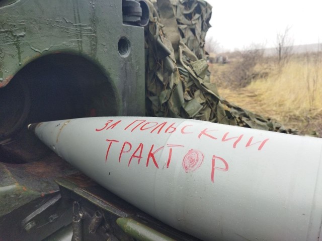 Поляк про трактор.