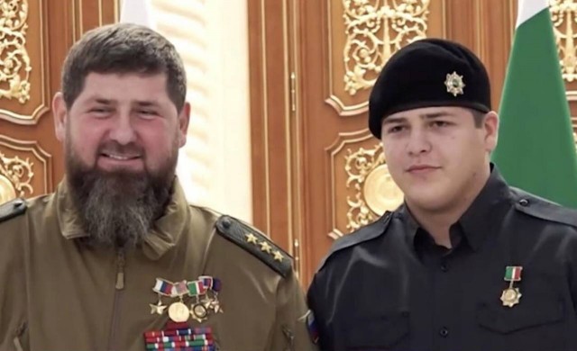 Сын Кадырова получил еще одну награду