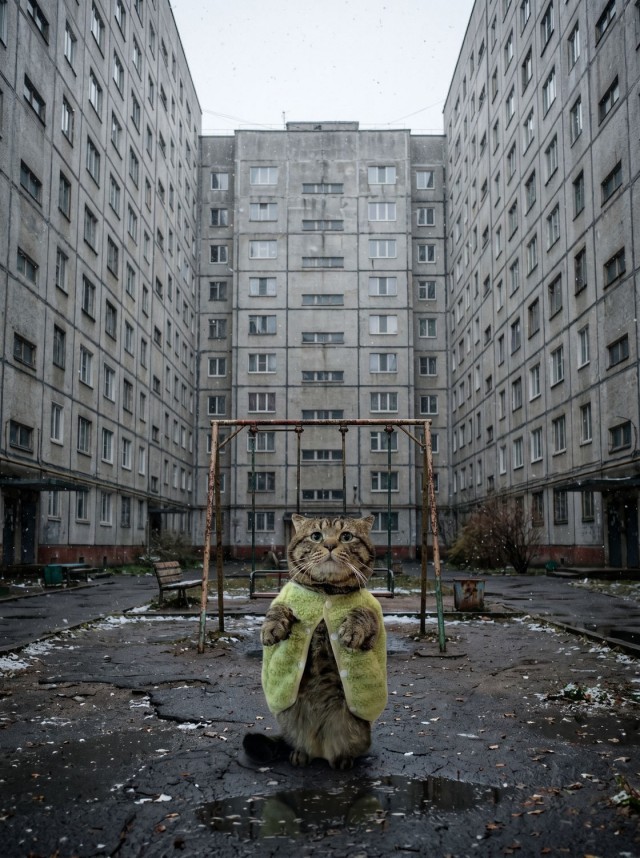 Фотожаба: Грустный котик
