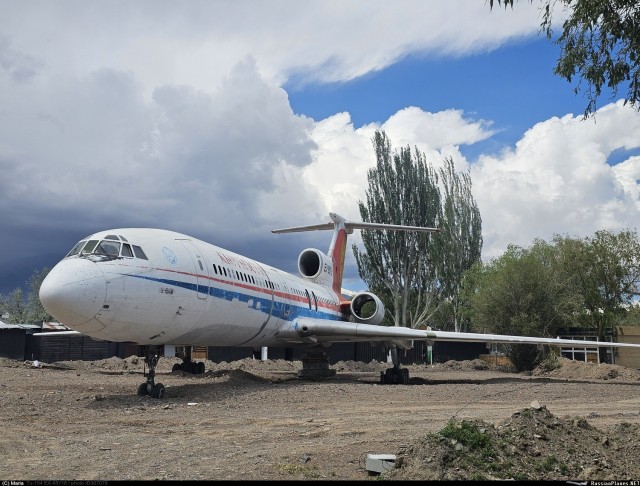 Единственный Ту-154 с отметкой о "сбитом самолёте"