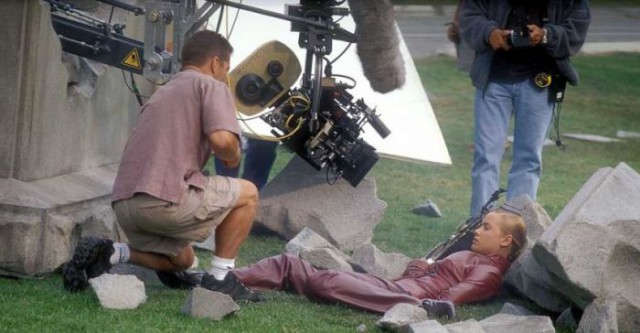 Кадры со съемочной площадки "Терминатора"