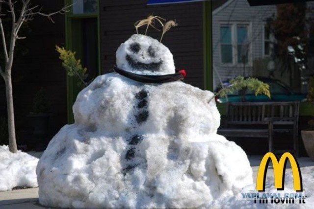 Сезон снеговиков в разгаре!