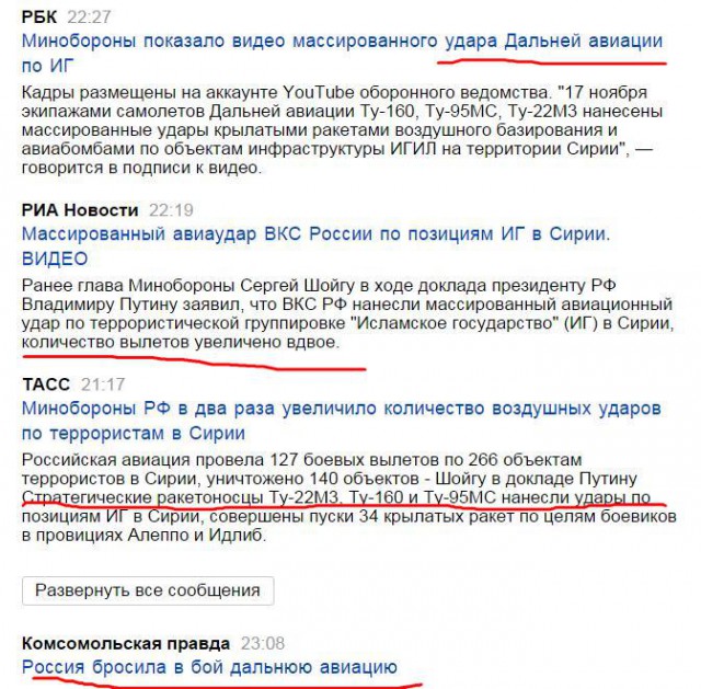 Россия запустила ракеты из Средиземного моря