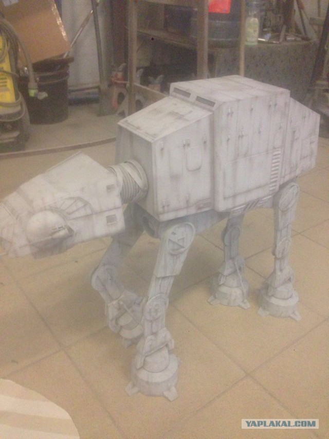 Имперский шагоход AT-PT в стиле стимпанк