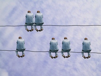 Фотожаба: Смотрящий вдаль