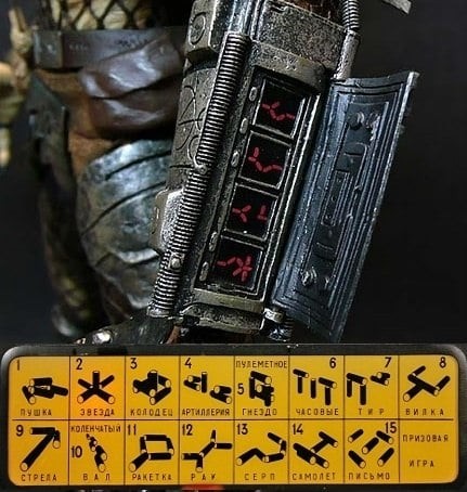 Оп-па! Так вот, что на самом деле значки на компьютере "Хищника" означали!